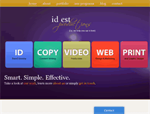 Tablet Screenshot of idestproductions.com